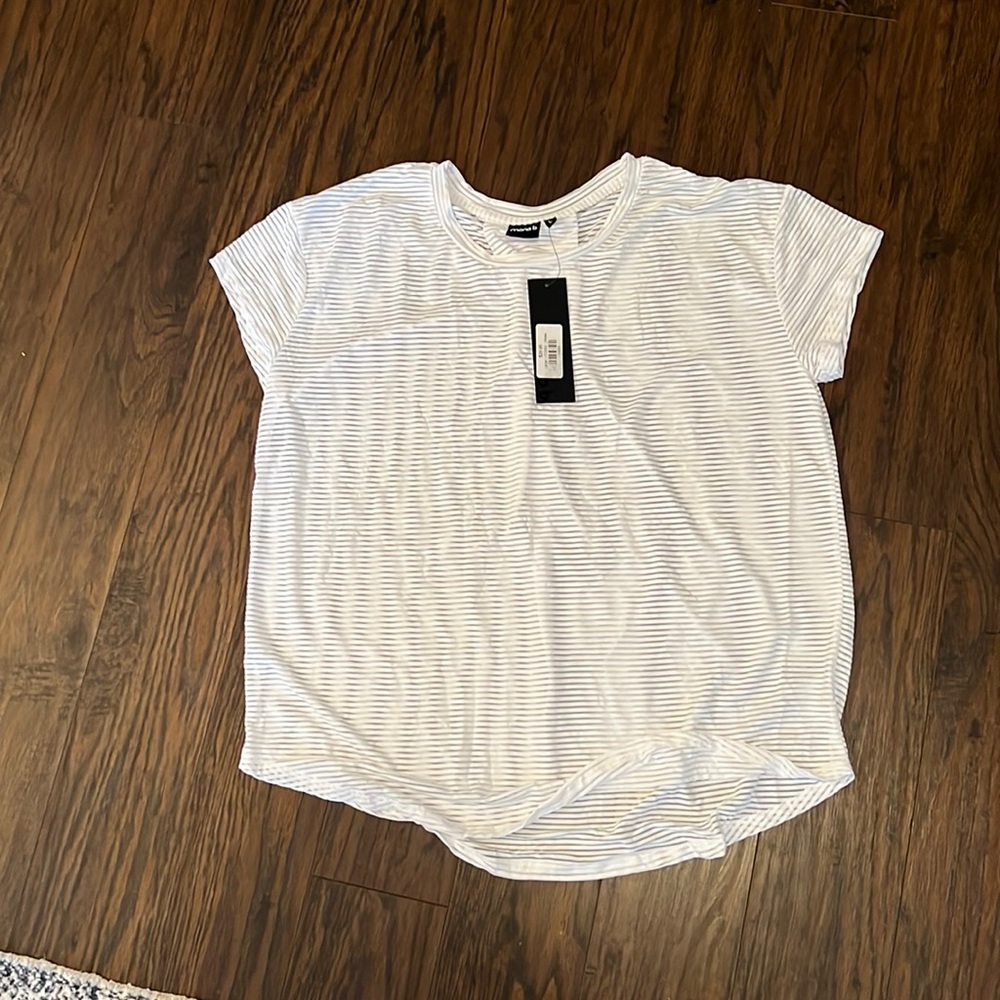 Athletic top. Sheer. Super lightweight